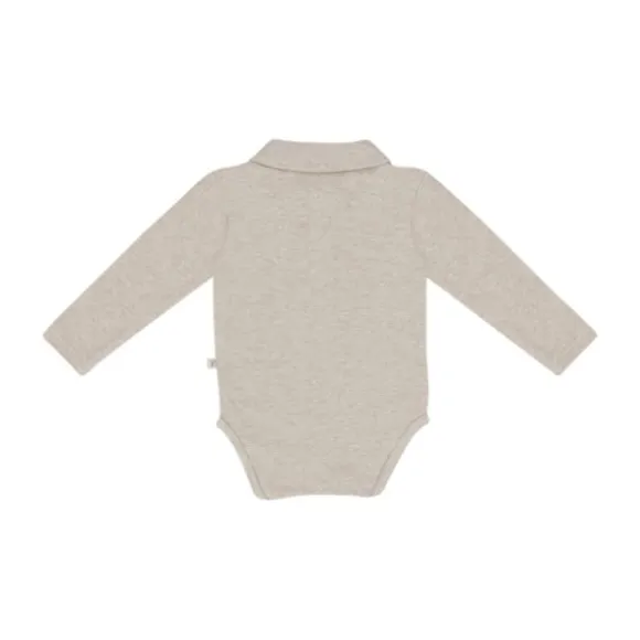 Klein Baby Polo Romper - Mt. 50 - Beige Melange