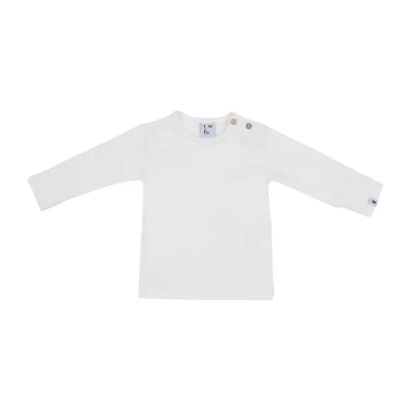 Klein Baby Shirt Rib - maat 50 - Natural White