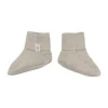 Klein Baby Slofjes – Beige Melange