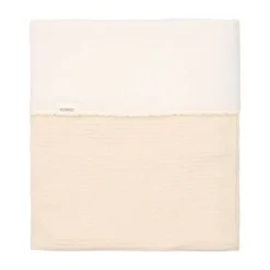Koeka Malaga Ledikantdeken - 100 x 150 - Cotton Fleece - Warm White