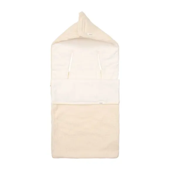 Koeka Malaga Voetenzak - Fleece - Warm White