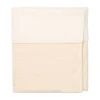 Koeka Malaga Wiegdeken - Maat 100 x 75 - Cotton Fleece - Warm White