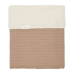 Koeka Oslo Wiegdeken Wafel / Teddy Sand / Pebble