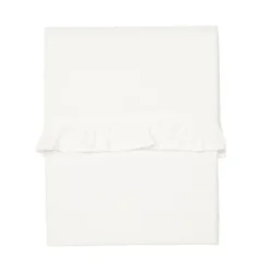 Koeka Ruffle Wieglaken Warm White 80 x 100 cm