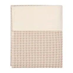 Koeka Wiegdeken - Cotton Fleece Wafel Amsterdam - Crumble