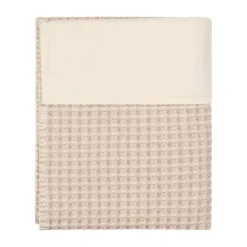 Koeka Wiegdeken - Cotton Fleece Wafel Amsterdam - Crumble