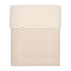 Koeka Wiegdeken Teddy - Lind Warm White 75x100 cm