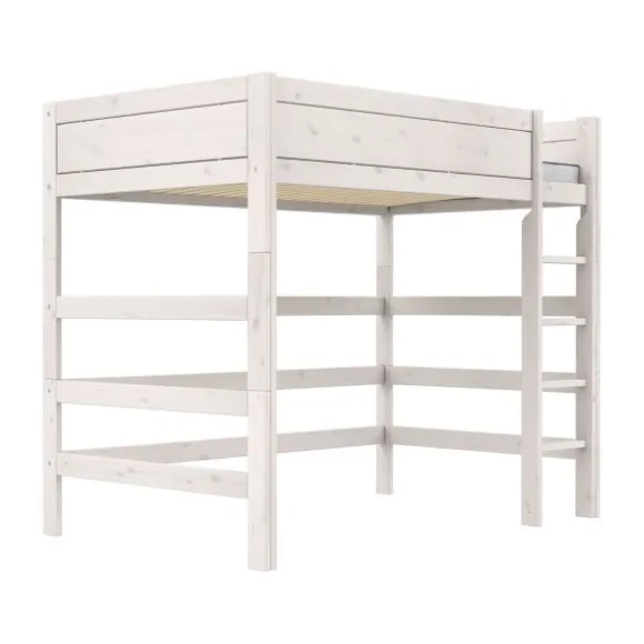 Life Time Hoogslaper Deluxe - White Wash - 177 cm - 120 cm