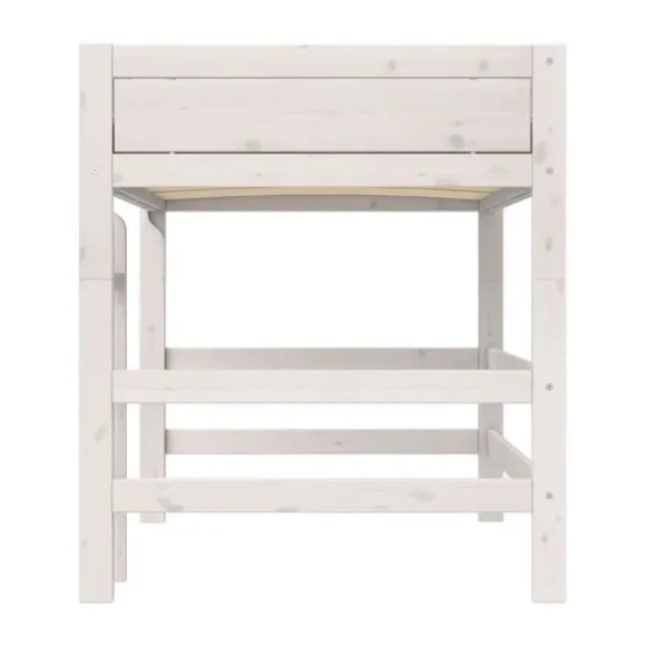 Life Time Hoogslaper Deluxe - White Wash - 152 cm - 120 cm