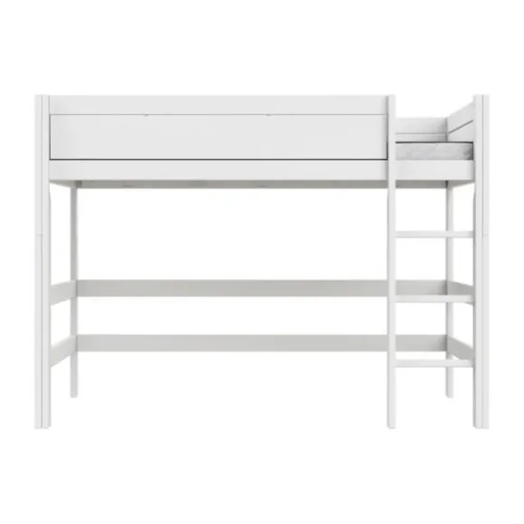 Life Time Hoogslaper Deluxe - White Wash - 152 cm - 120 cm
