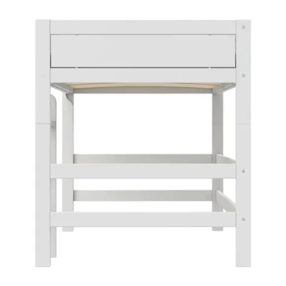 Life Time Hoogslaper Deluxe - White Wash - 152 cm - 120 cm