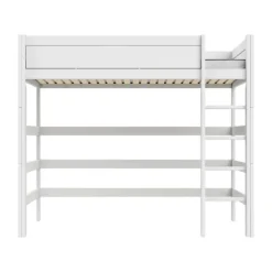 Life Time Hoogslaper Premium - White Wash - 177 cm - 120 cm