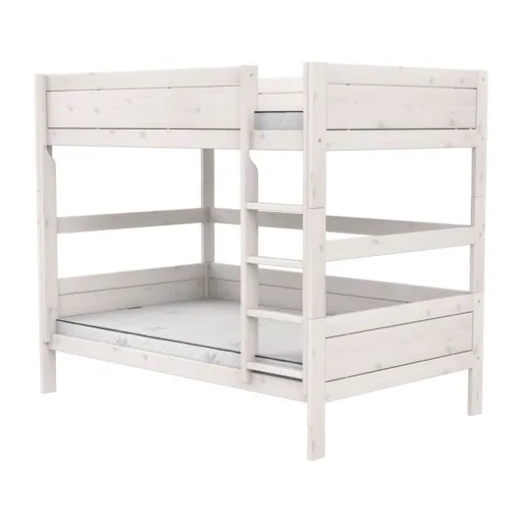 Life Time Stapelbed Premium - White Wash - 120 cm