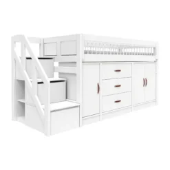 LifeTime Breeze Halfhoogslaper – All-In-One – Luxe lattenbodem