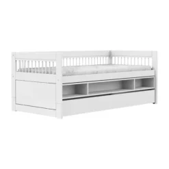 LIFETIME Breeze Kajuitbed Met Bedlade - Wit