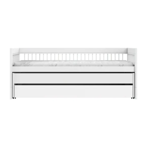 LIFETIME Breeze Kajuitbed Met Logeerbed - Wit