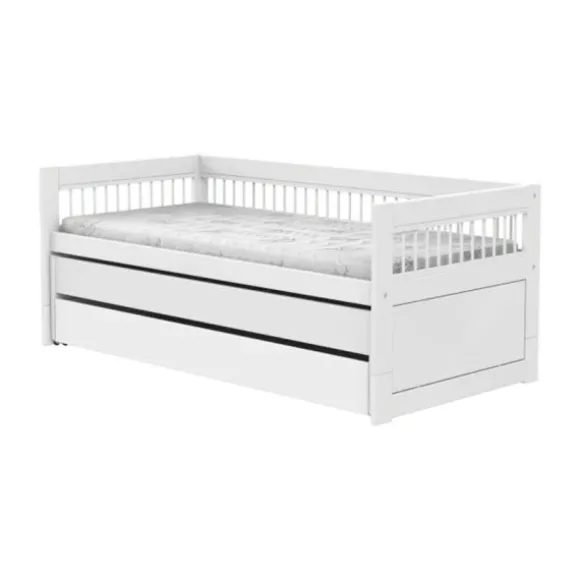 LIFETIME Breeze Kajuitbed Met Logeerbed - Wit