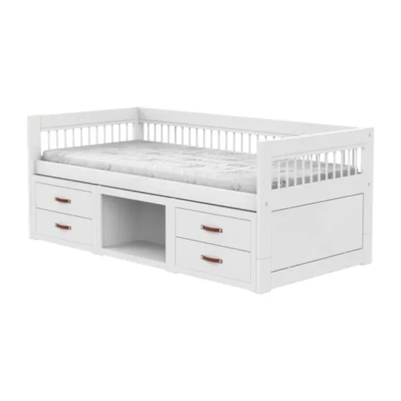 LIFETIME Breeze Kajuitbed Met Opberging - Wit