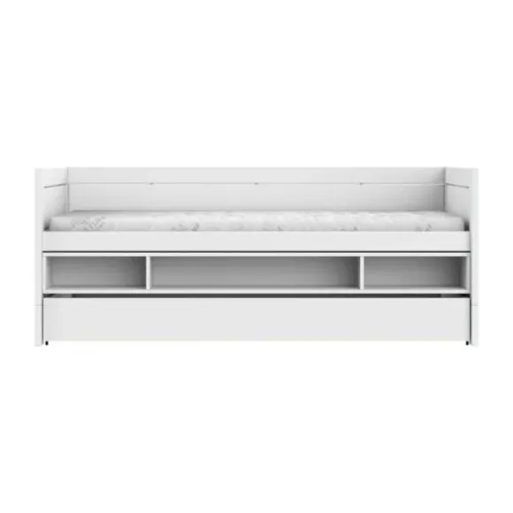 LIFETIME Kajuitbed Met Bedlade - White Wash