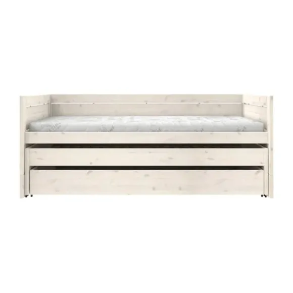 LIFETIME Kajuitbed Met Logeerbed - White Wash