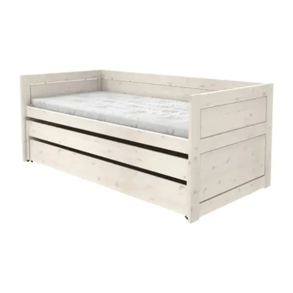 LIFETIME Kajuitbed Met Logeerbed - White Wash