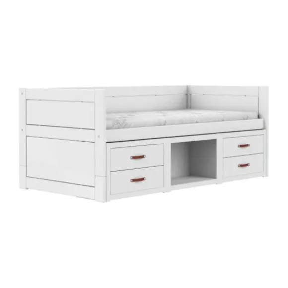 LIFETIME Kajuitbed Met Opberging - White Wash