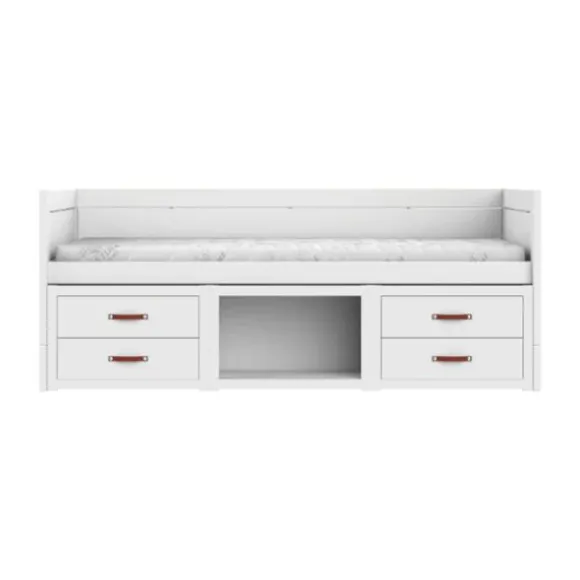 LIFETIME Kajuitbed Met Opberging - White Wash