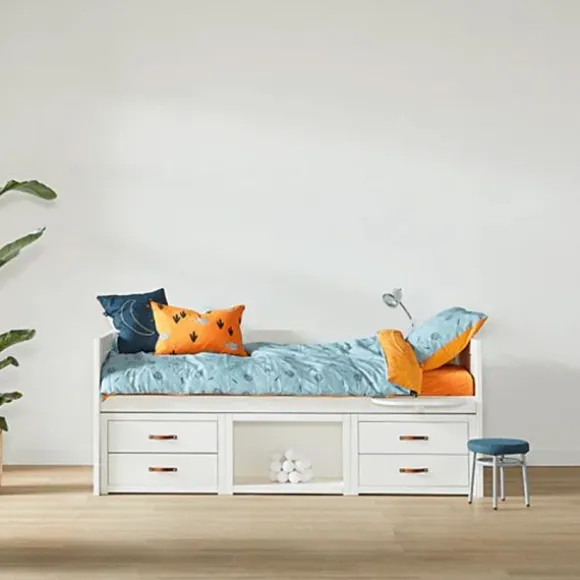 LIFETIME Kajuitbed Met Opberging - White Wash