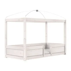 LIFETIME Kidsroom Hemelbed 4‑In‑1 – Premium Rolbodem