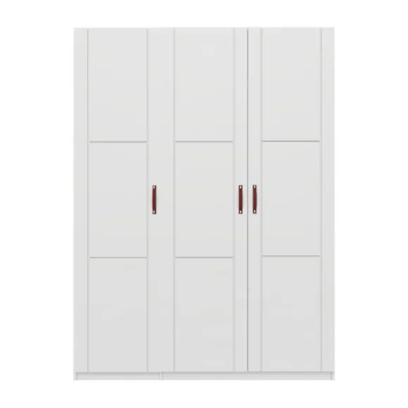 LIFETIME Kidsrooms Kledingkast 3-Deurs - White Wash
