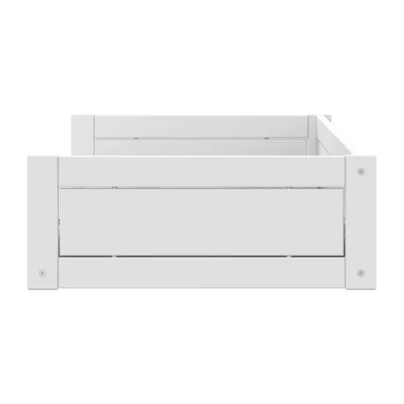 LIFETIME Kidsrooms Montessoribed – Premium Lattenbodem – 90 x 200 cm – Wit Gelakt