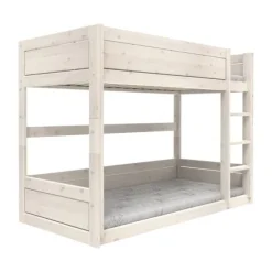 LifeTime Stapelbed – Laag – Rolbodem – White-Wash