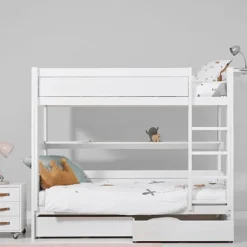 LIFETIME Stapelbed - White Wash