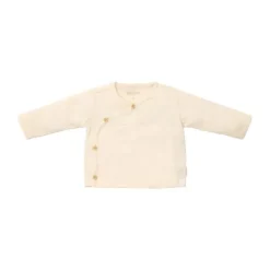 Little Dutch Gebreid Overslag Vestje - Maat 44 - Off White