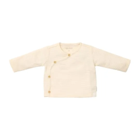 Little Dutch Gebreid Overslag Vestje - Maat 44 - Off White