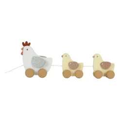 Little Dutch Little Farm Trekfiguur - Kippen