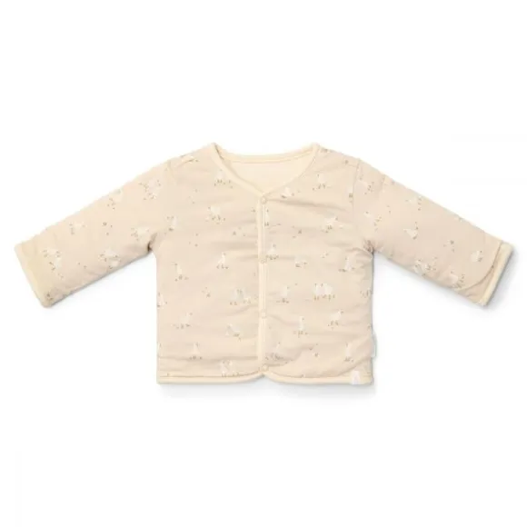 Little Dutch Little Goose Omkeerbaar Vestje - Maat 44 - Beige