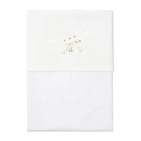 Little Dutch Little Goose Wieglaken Geborduurd – 70 x 100 cm
