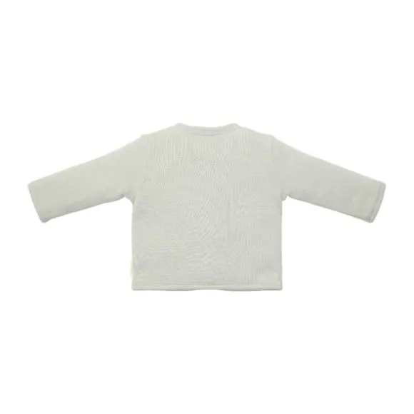 Little Dutch Newborn NOOS Little Farm - Vestje Wafel maat 56 - Soft Green