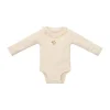 Little Dutch Newborn NOOS Little Farm Romper - lange mouw maat 50 - Sand melee