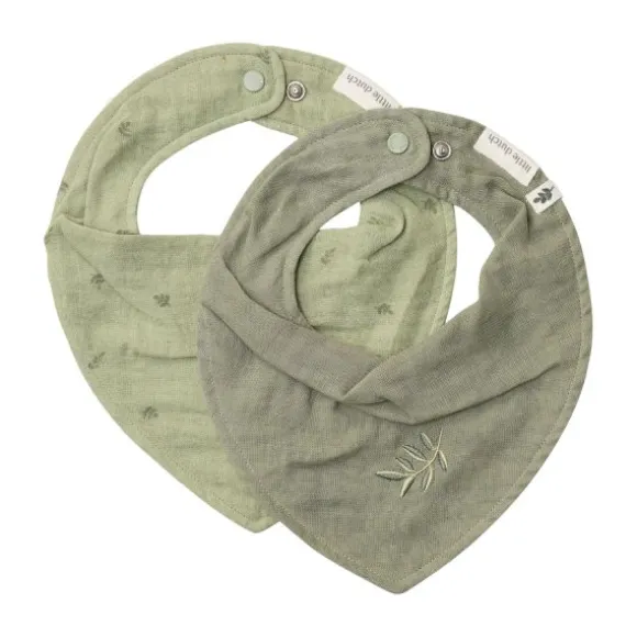 Little Dutch Pure Bandana Slab - Set van 2 - Sage