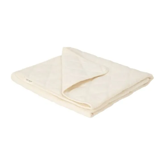 Little Dutch Pure Ledikantdeken Quilted - 110 x 140 cm - Soft White