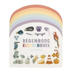 Little Dutch Regenboog Kleurenboek