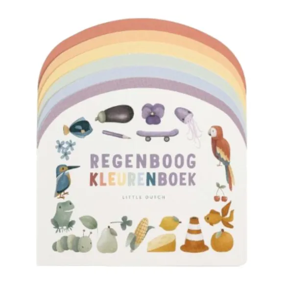 Little Dutch Regenboog Kleurenboek
