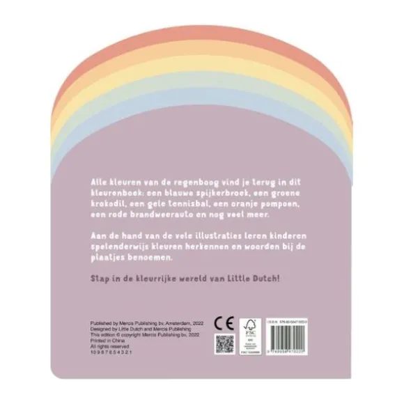 Little Dutch Regenboog Kleurenboek