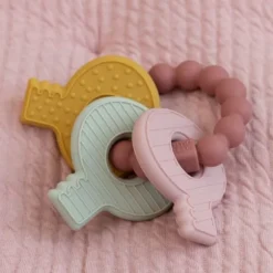 Little Dutch Sleutelbos Bijtspeeltje Roze