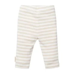 Little Dutch Stripe Broekje - Mt. 50 – Zand/Wit