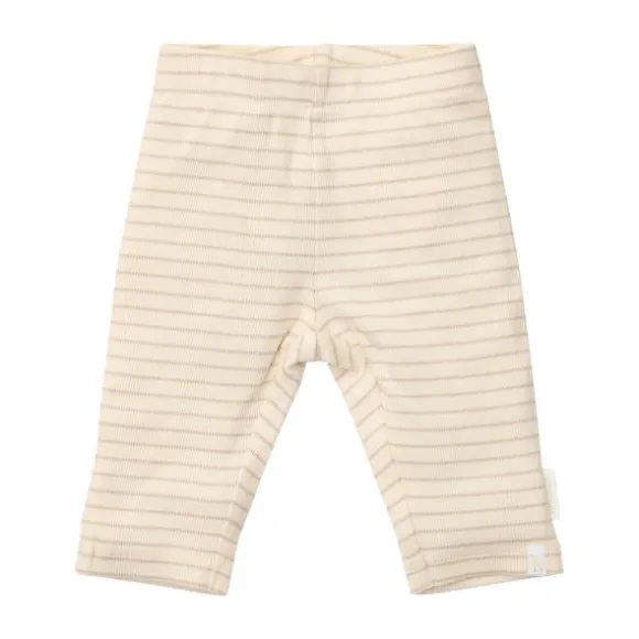 Little Dutch Stripe Lange Mouw T-Shirt - Maat 50 - Soft Beige