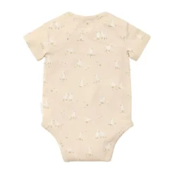 Little Dutch Stripe Lange Mouw Overslag Romper - Maat 44 - Soft Beige