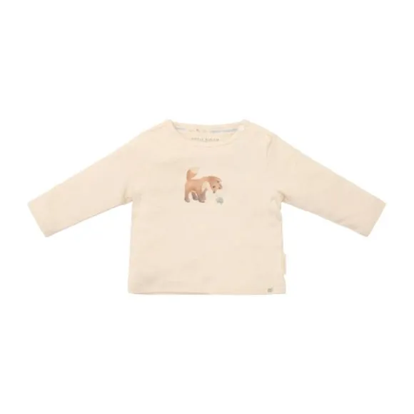 Little Dutch T-shirt Lange Mouw - Maat 62 - Sand Melee